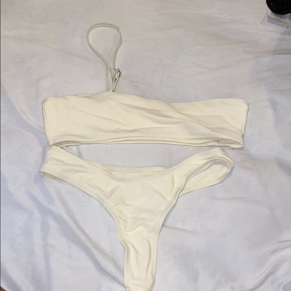 White bikini